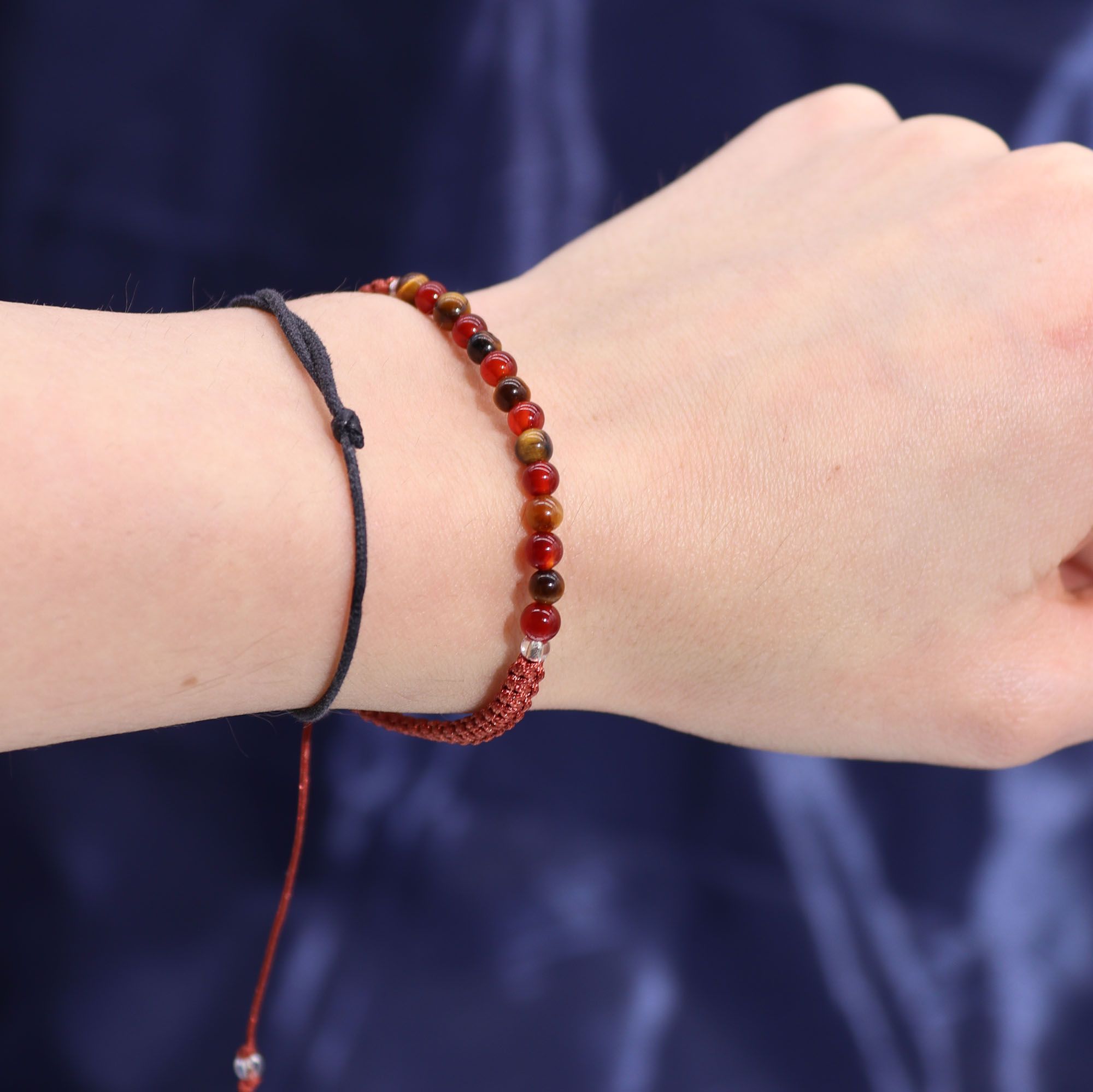 Zodiac Crystal Candle with Gemstone Bracelet - Leo - Afbeelding 3