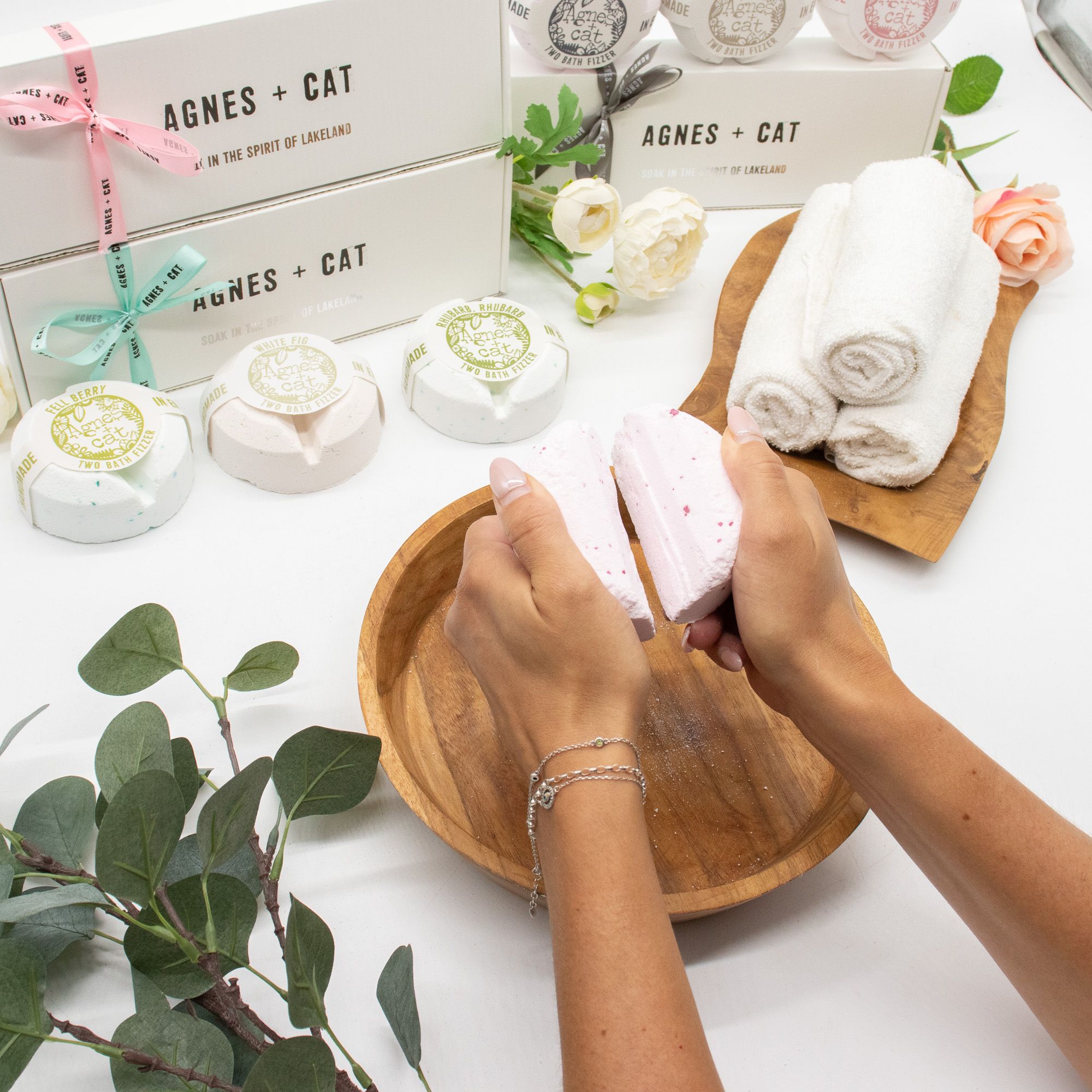 Agnes + Cat Lakeland Favourites Bath Fizzer Gift Set - Afbeelding 7