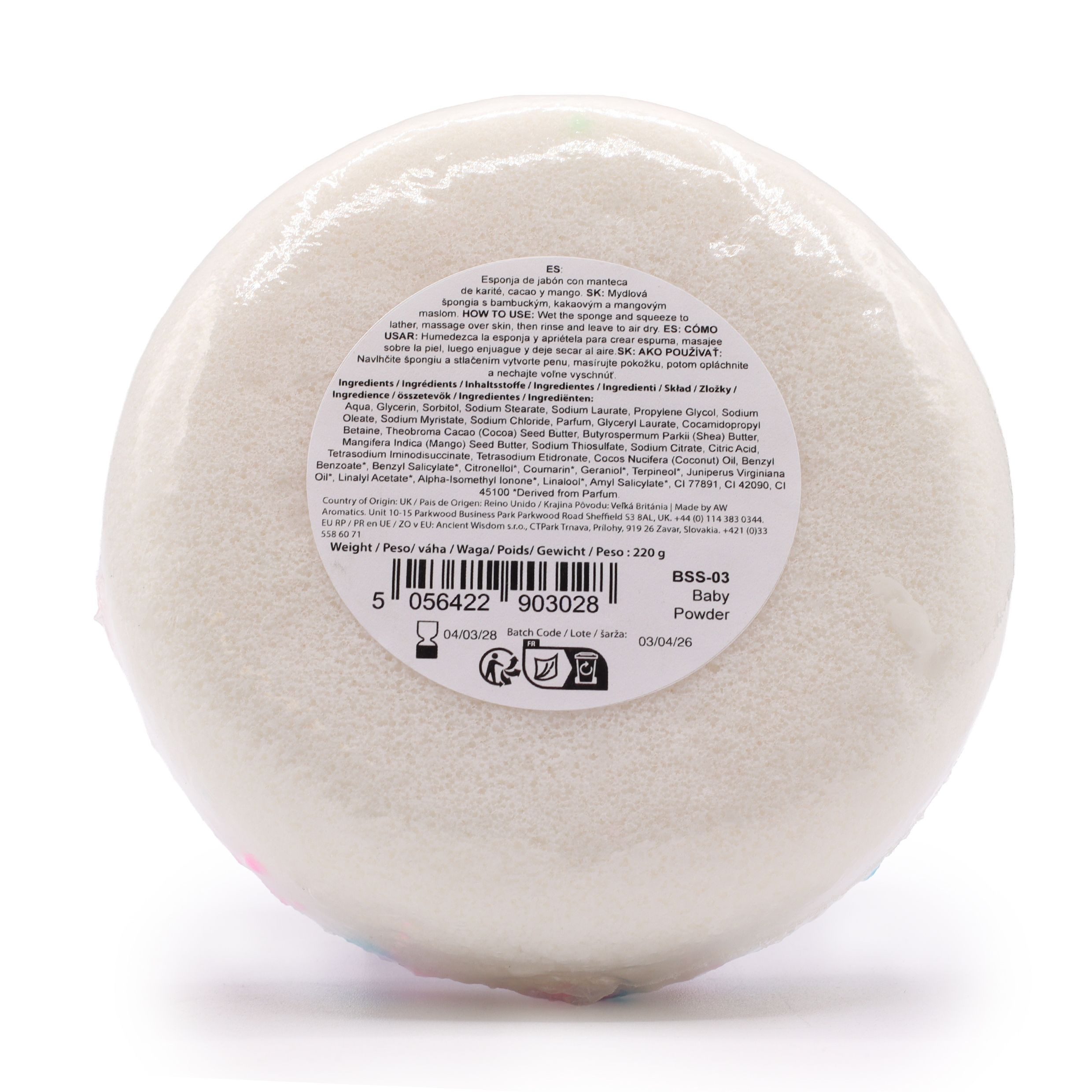 Butter Bubble Soap - Baby Powder - Afbeelding 2